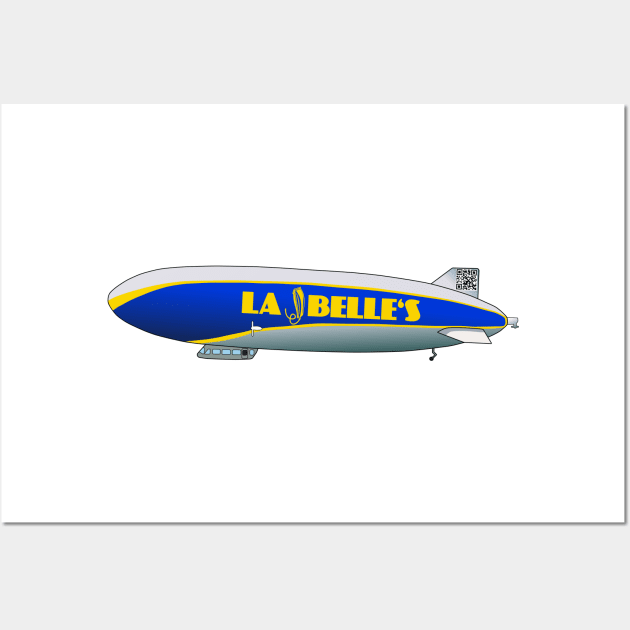 Blimp Wall Art by LaBelle's Barber Parlor